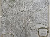 une ancienne carte des etats-unis d'amerique du nord