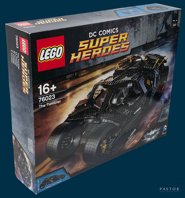 lego dc comics super heroes batmobile set in a box