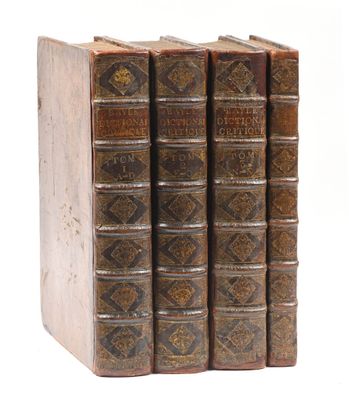 BAYLE (Pierre) Dictionnaire Historique et Critique et le Sup…