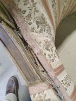 Bergère de style Consulat à dossier cintré en bois laqué bei… (photo 5)