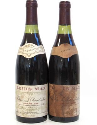 2 Blles CHARMES CHAMBERTIN GC mise L. Max nég. 1983 - Photo 1