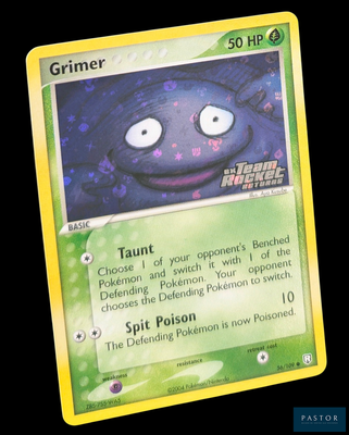 gros plan d'une carte pokemon sur fond noir