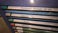 Contenu des 4 rangées numérotées 16, 31, 47 et 65 avec tarau… (photo 5)
