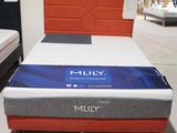 two mattresses that are on display in a store