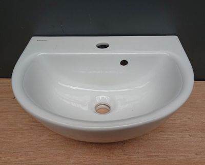 Lavabo mural RENOVA GEBERIT, en céramique blanche, largeur:4…
