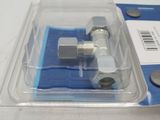 a plastic box with a couple of screws inside of it