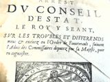 un vieux livre avec l'image d'un homme à cheval