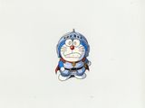 personnage de dessin animé représentant un chat déguisé en chevalier et muni d'une épée