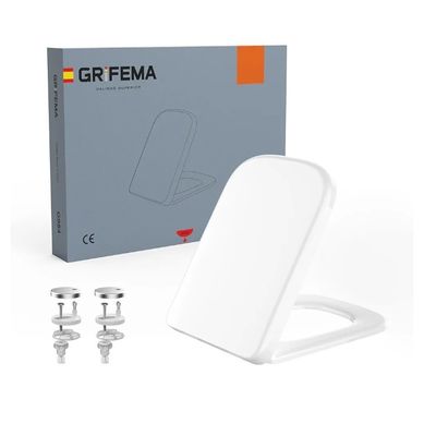 GRIFEMA Abattant WC – Lunette WC Carré Universel - Duroplast…