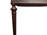 an image of a wooden table with a drawer on top of it