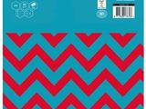 foray xtreme a4 notebook, red and blue chevrons