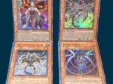 two decks of a card game with a dragon on the front and a dragon on the back