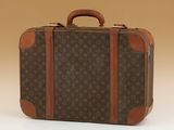 louis vuitton monogram canvas and leather suitcase