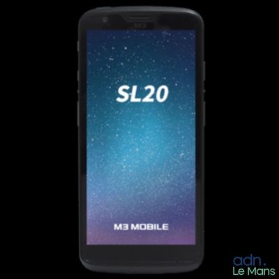 Téléphone portable M3Mobile M3 SL20 Noir 64GB - Fonctionne p…