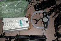 1 ensemble studio photo avec ringlite + 4 parapluie photo + … (photo 2)