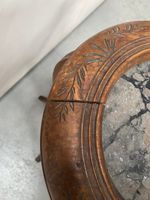 Sellette en bois sculpté et plateau de marbre Travail de sty… (photo 3)