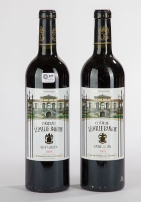 deux bouteilles de vin posées l'une à côté de l'autre sur une surface blanche