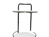 an image of a trolley with a tray on top of it