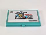 a small blue box with a cartoon character on it