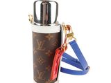 a picture of a bottle with a leash attached to it