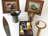 a picture of a collection of items that are on a table