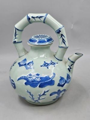 417 / Tb-EXPE / Chine XX ème, verseuse en porcelaine à… - Photo 1