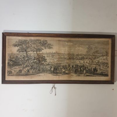 D'après Adam Frans VAN DER MEULEN (1632-1690) Veuë de Tourna…