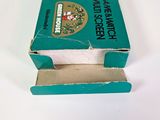 a box of cigarettes sitting on a white surface