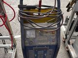 a cart that has a lot of wires in it