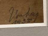 graffiti on the wall of a building with a fire hydrant in front of it