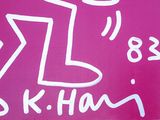 purple sign with white writing on it that says kham
