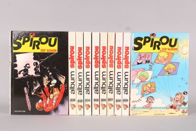 Journal de SPIROU : 10 albums n° 201 à 210 (années 1990)