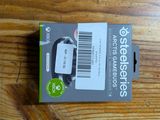 a box with a barcode on it sitting on a wooden table