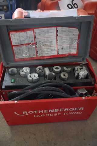 Congeleuse ROTHENBERGER Rofrost turbo. Visite le mercredi  17 jui...
