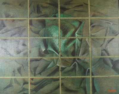 Jacques JOOS (1945-2021), "Les geôles de Simon - Patchwork n…