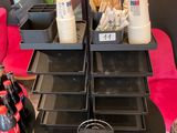 a table that has a lot of different items on it
