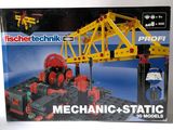 a box with a model of a crane on it