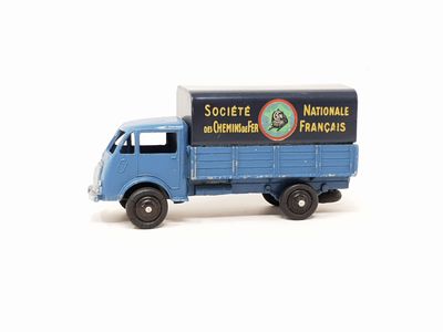 DINKY FRANCE réf 25JB camion Ford bâché type 1 SNCF, roues à…