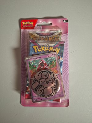 "Collection-PokÉMon-Cartes : Blister 2 Boosters Tokopiyon (É…