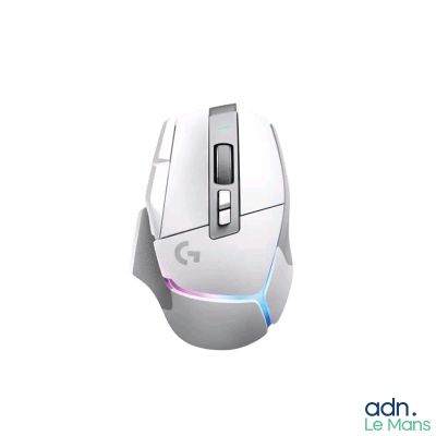 a close up of a computer mouse on a white surface