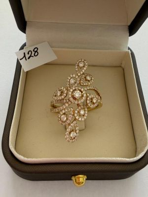 a ring in a box with a price tag on it
