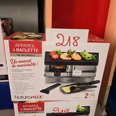 emballage d'un appareil électroménager destiné à la vente en magasin