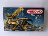 a boxed box of legos with a crane on it