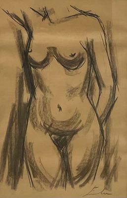 Fernand ELIE (1906-1992) Nu Féminin