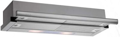 an image of a stainless steel hood with two lights on it