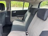 the back seats of a car are clean and ready to be used