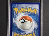 a close up of a card with a pokemon on it