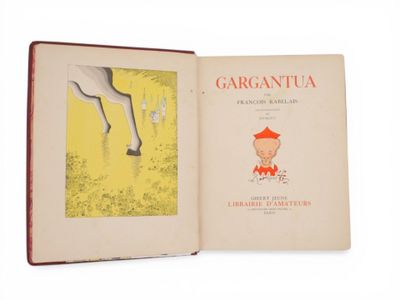 RABELAIS [DUBOUT (Albert)]. Gargantua. Paris, Librairie de l…