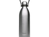 gourde isotherme en acier inoxydable avec poignée