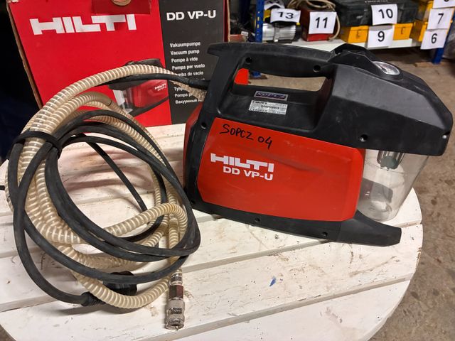 HILTI DD VP-U – Pompe à vide filaire. Démarre. Visite-le Lundi 24...